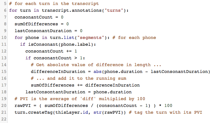 Python script for computing Pairwise Variability Index